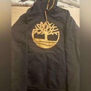 Men’s Timberland Tan and Black Hoodie-size XL